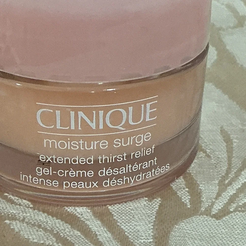 Clinique Eyeshadow Blush Palette & Moisture Surge Gel Smoldering Mauve Plum 21